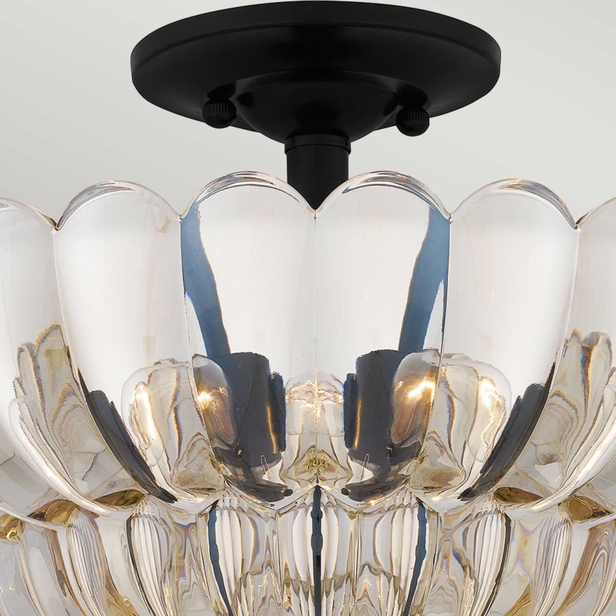 Quoizel - Kattovalo WHITECAP 4xE14/40W/230V halkaisija 39,5 cm