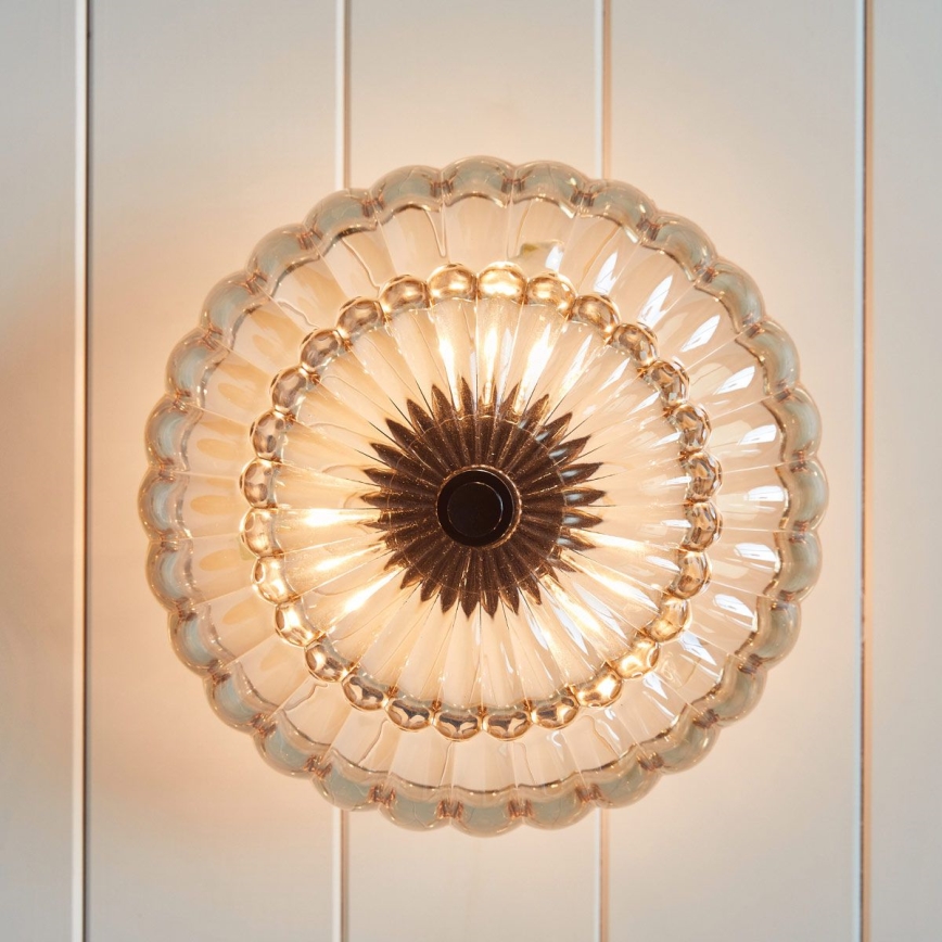 Quoizel - Kattovalo WHITECAP 3xE14/40W/230V halkaisija 29,7 cm