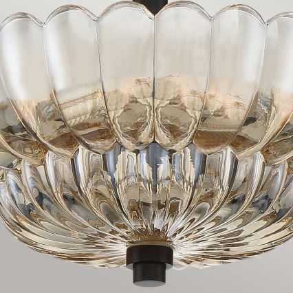 Quoizel - Kattovalo WHITECAP 3xE14/40W/230V halkaisija 29,7 cm