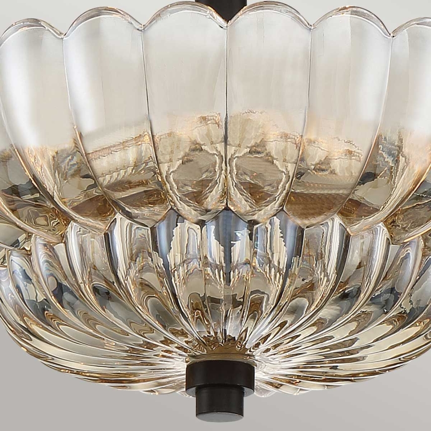 Quoizel - Kattovalo WHITECAP 3xE14/40W/230V halkaisija 29,7 cm