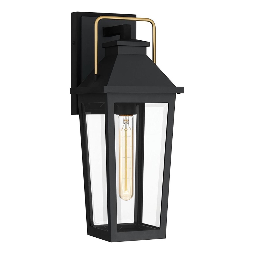 Quoizel - Ulkoseinävalaisin BUCKLEY 1xE27/40W/230V IP44 musta