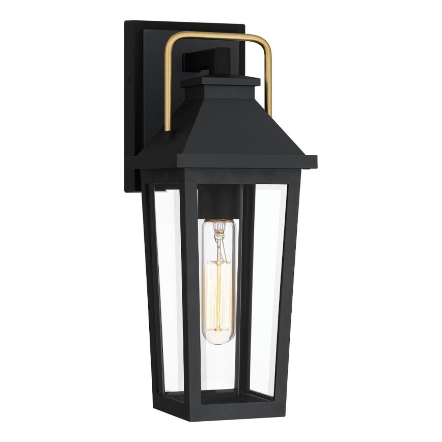 Quoizel - Ulkoseinävalaisin BUCKLEY 1xE27/40W/230V IP44 musta