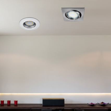 Rabalux - SETTI 3xLED Upotettu valo 3xGU10/3W/230V IP40