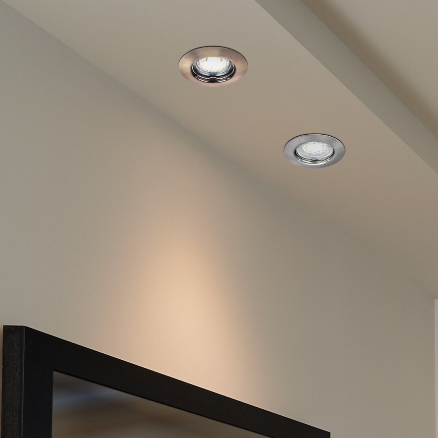 Rabalux - SETTI 3xLED Upotettu valo 3xGU10/3W/230V IP40