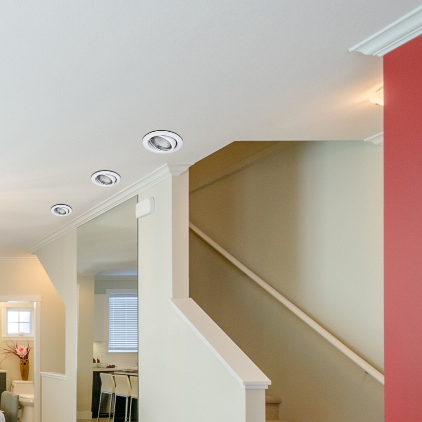 Rabalux - SETTI 3xLED Upotettu valo 3xGU10/3W/230V IP40