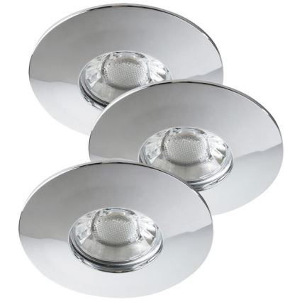 Rabalux - SETTI 3xLED Kylpyhuoneen upotettu valo 3xLED/4W/230V IP44