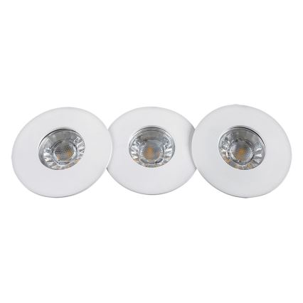 Rabalux - SETTI 3xLED Kylpyhuoneen upotettu valo 3xLED/4W/230V IP44