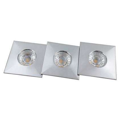 Rabalux - SETTI 3xLED Kylpyhuoneen upotettu valo 3xLED/4W/230V IP44