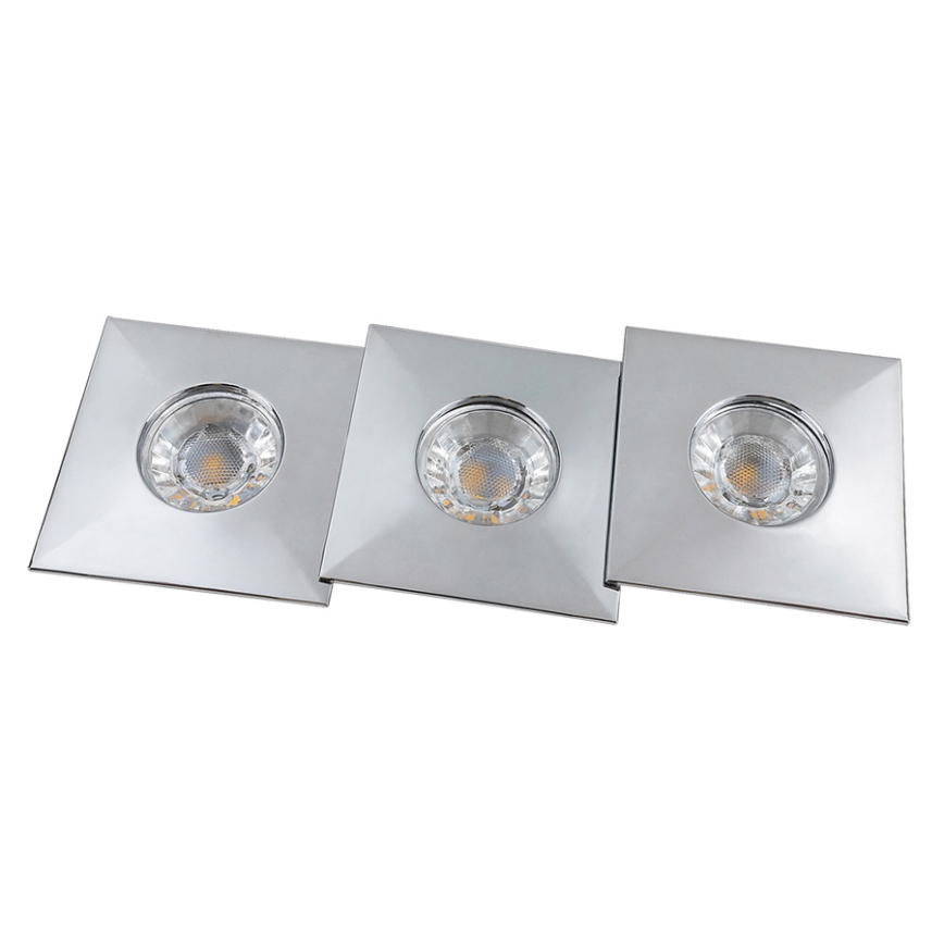 Rabalux - SETTI 3xLED Kylpyhuoneen upotettu valo 3xLED/4W/230V IP44