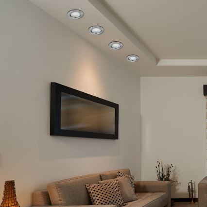 Rabalux - SETTI 3xLED Upotettu valo 3xGU10/3W/230V IP40