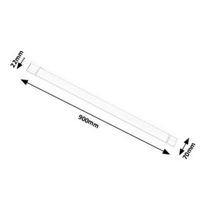 Rabalux - Keittiökaappien alla oleva LED-valo LED/30W/230V