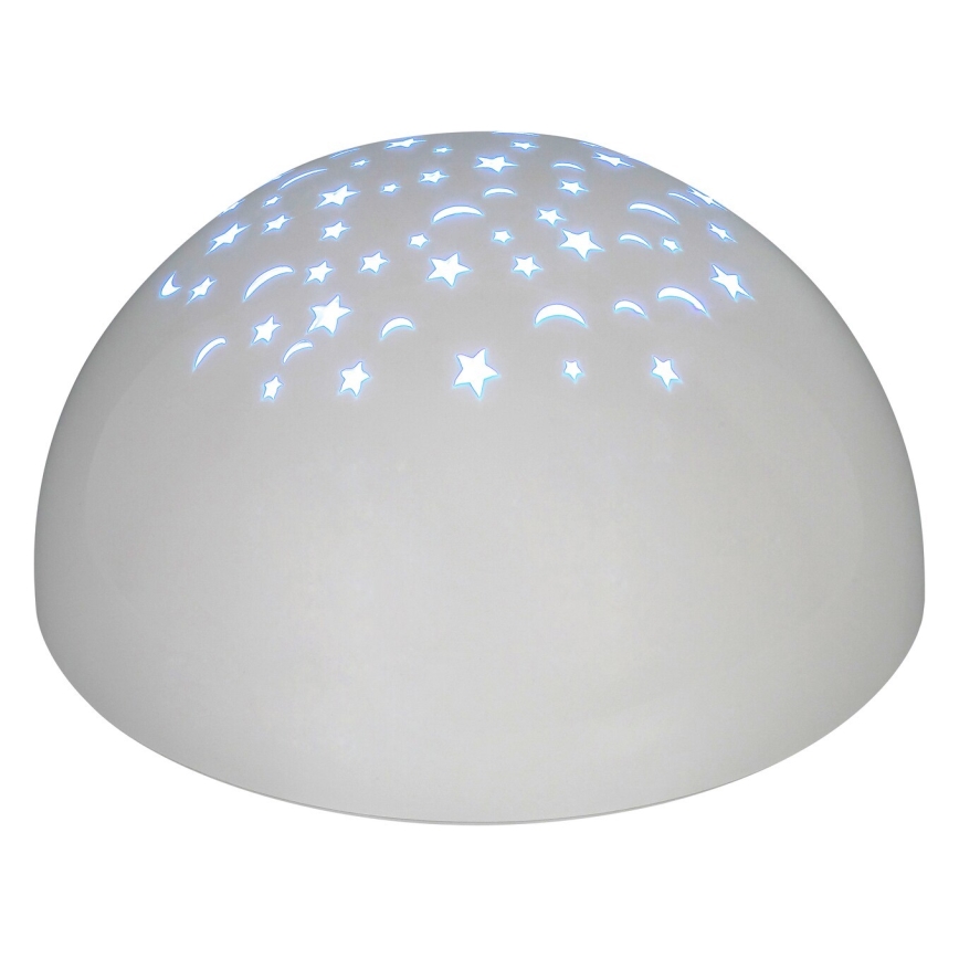 Rabalux - LED Yövalo RGB LED/0,5W/3xAA