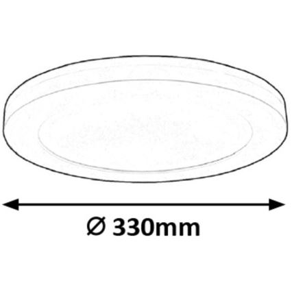 Rabalux - LED-paneeli LED/30W/230V 33 cm