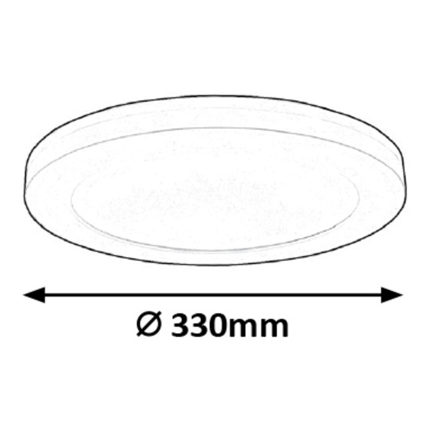 Rabalux - LED-paneeli LED/30W/230V 33 cm