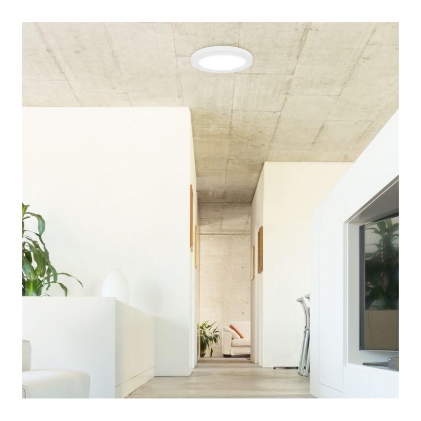 Rabalux - LED-kattovalaisin anturilla LED/18W/230V 4000K 22,5 cm