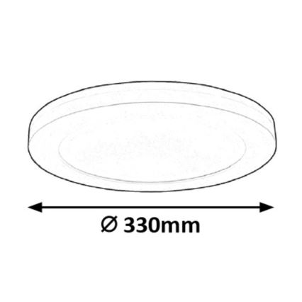 Rabalux - LED-kattovalaisin anturilla LED/30W/230V 33 cm