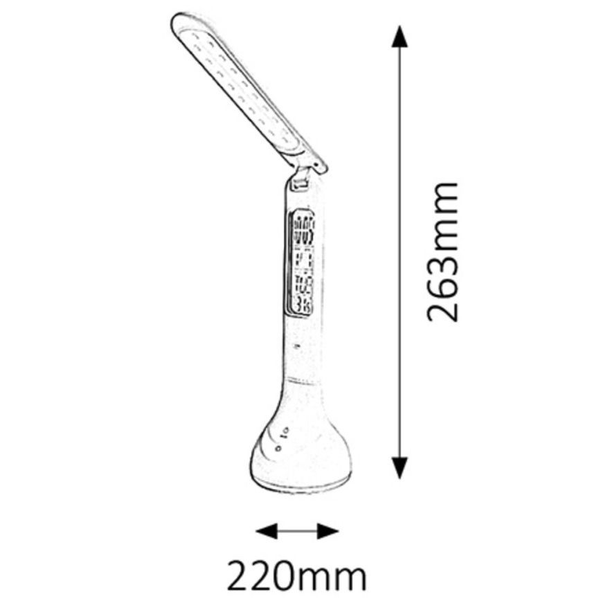 Rabalux - LED-pöytävalaisin LED/4W/USB