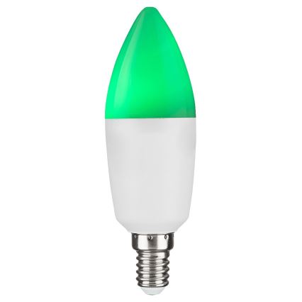Rabalux - LED RGB Himmennettävä polttimo C37 E14/5W/230V Wi-Fi 3000-6500K