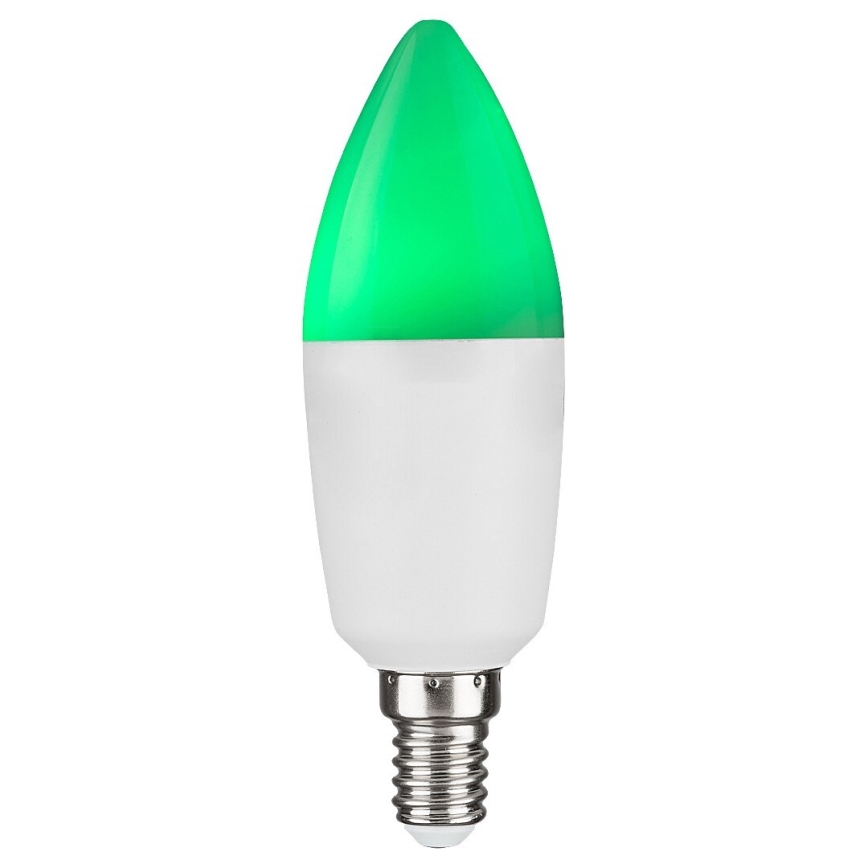 Rabalux - LED RGB Himmennettävä polttimo C37 E14/5W/230V Wi-Fi 3000-6500K