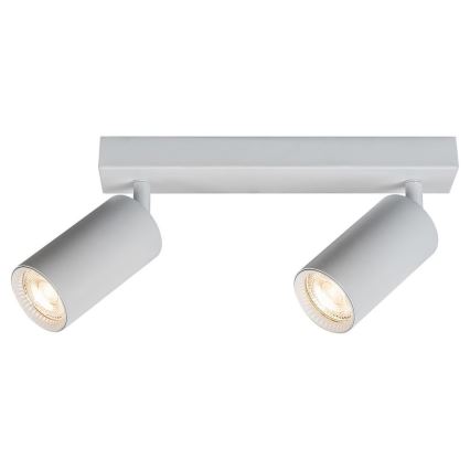 Rabalux - Katon kohdevalo 2xGU10/25W/230V valkoinen