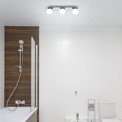 Rabalux - Kylpyhuoneen kattovalaisin 3xG9/28W/230V IP44