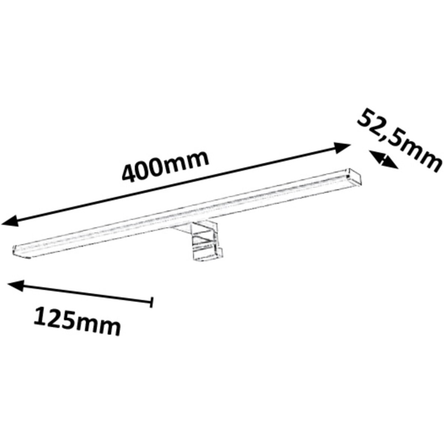 Rabalux - kylpyhuoneen LED-peilivalo LED/8W/230V 40cm IP44