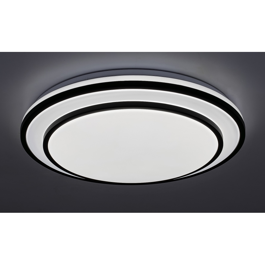 Rabalux - LED Himmennettävä kattovalo LED/40W/230V 3000-6500K musta + kaukosäädin