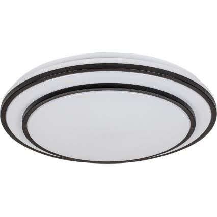 Rabalux - LED Himmennettävä kattovalo LED/40W/230V 3000-6500K musta + kaukosäädin
