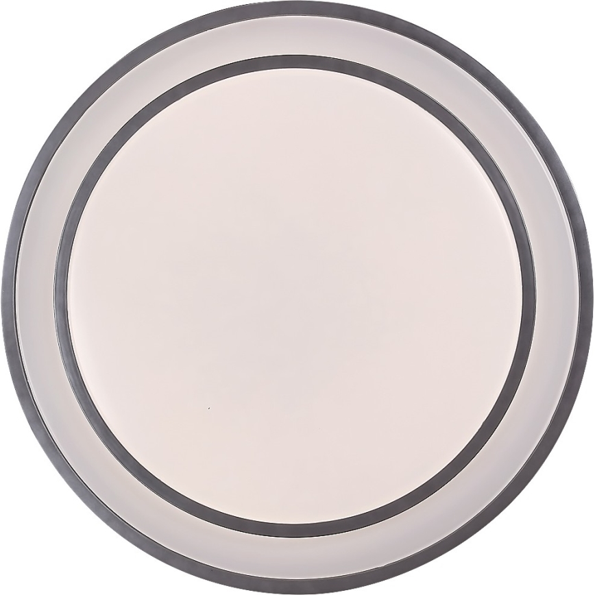 Rabalux - Himennettävä LED-kattovalaisin LED/40W/230V 3000-6500K hopea halkaisija 49 cm + kaukosäädin