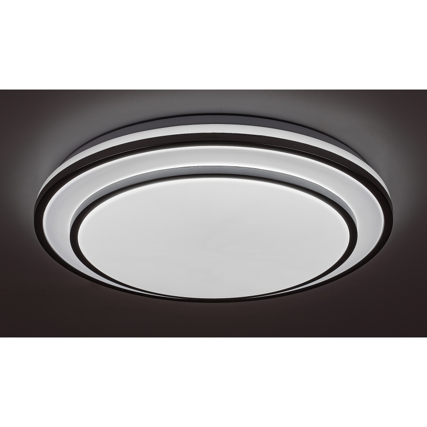 Rabalux - LED Himmennettävä kattovalo LED/40W/230V 3000-6500K hopea + kaukosäädin
