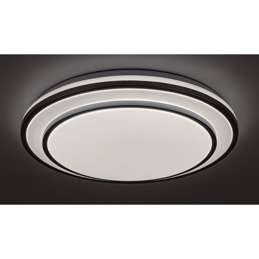 Rabalux - LED Himmennettävä kattovalo LED/40W/230V 3000-6500K hopea + kaukosäädin