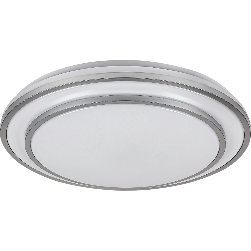 Rabalux - LED Himmennettävä kattovalo LED/40W/230V 3000-6500K hopea + kaukosäädin
