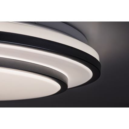 Rabalux - LED Himmennettävä kattovalo LED/40W/230V 3000-6500K hopea + kaukosäädin