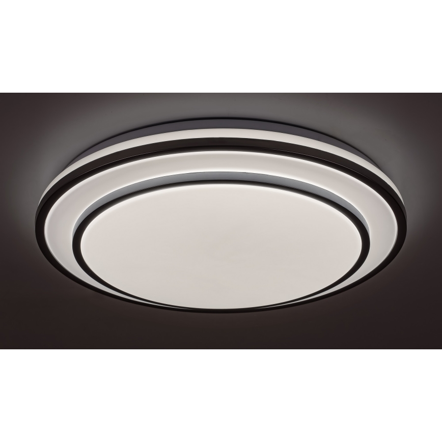 Rabalux - LED Himmennettävä kattovalo LED/40W/230V 3000-6500K hopea + kaukosäädin