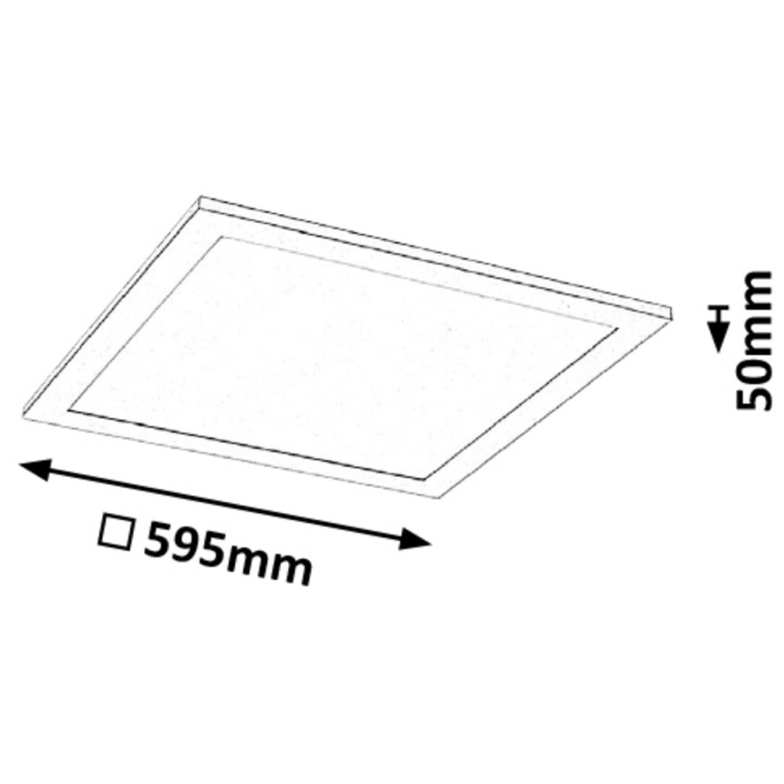 Rabalux - LED-paneeli LED/40W/230V 60x60cm