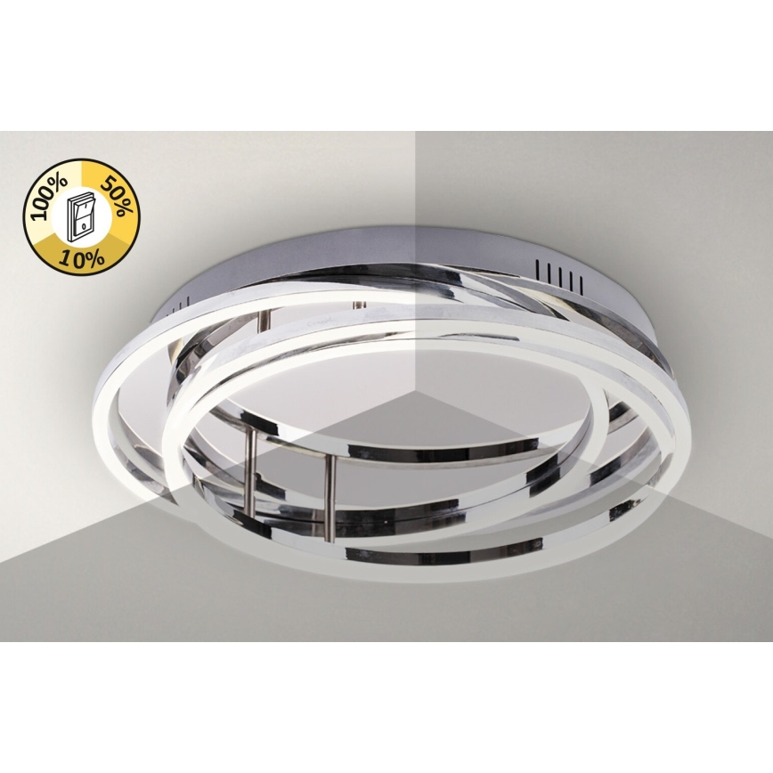Rabalux - Himmennettävä LED-kattovalaisin LED/40W/230V halkaisija 46cm