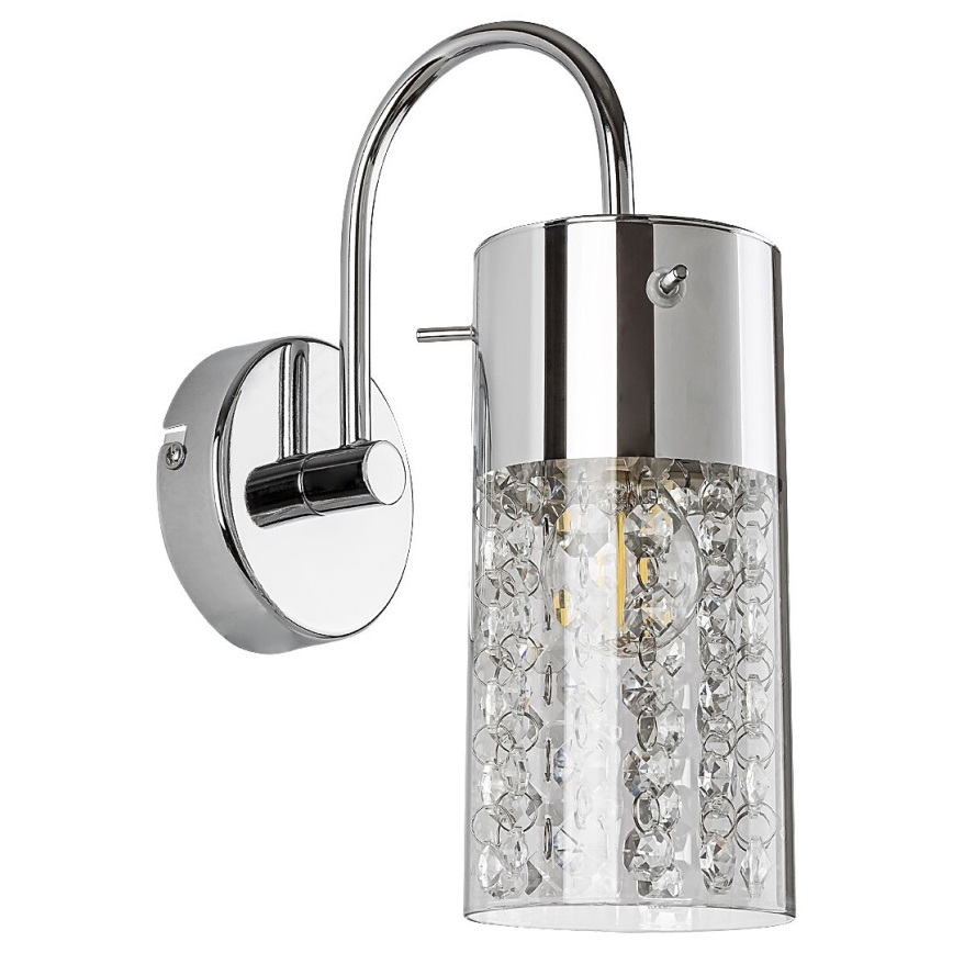 Rabalux - Kylpyhuoneen seinävalaisin 1xE14/40W/230V IP44 kiiltävä kromi