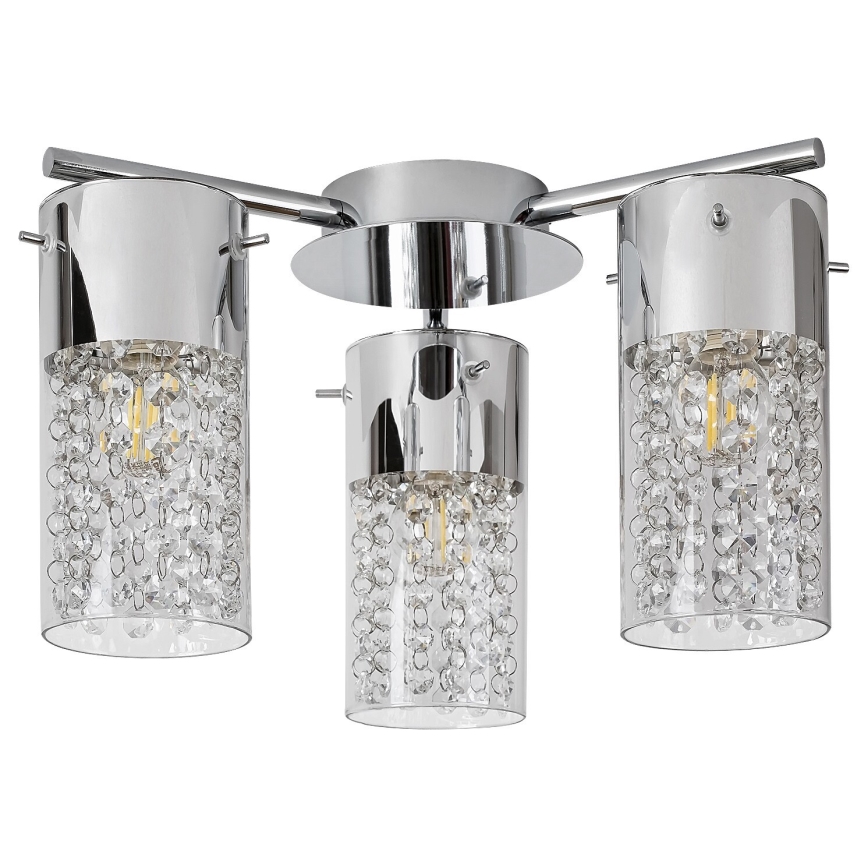 Rabalux - Kylpyhuoneen kattovalaisin 3xE14/40W/230V IP44