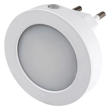 Rabalux - LED-yövalo anturilla LED/0,5W/230V 3000K halkaisija 65 mm