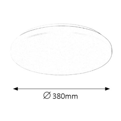 Rabalux - LED-kattovalaisin 1xLED/32W/230V