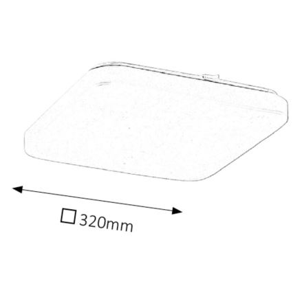 Rabalux - LED-kattovalaisin 1xLED/32W/230V