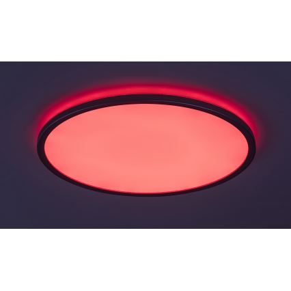 Rabalux - Himmennettävä LED-RGB-kattovalaisin LED/22W/230V Wi-Fi Tuya + kauko-ohjaus