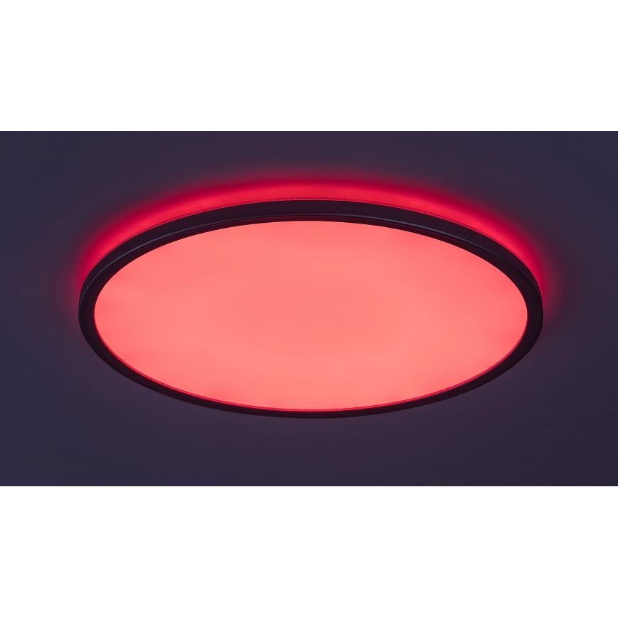 Rabalux - Himmennettävä LED-RGB-kattovalaisin LED/22W/230V Wi-Fi Tuya + kauko-ohjaus