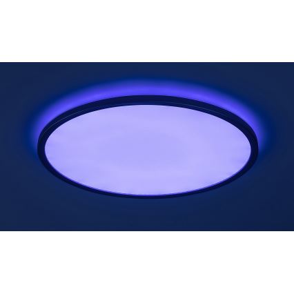Rabalux - Himmennettävä LED-RGB-kattovalaisin LED/22W/230V Wi-Fi Tuya + kauko-ohjaus