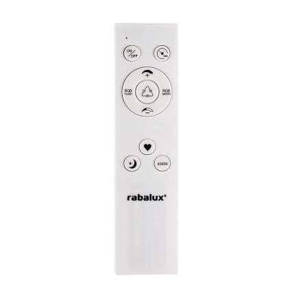 Rabalux - Himmennettävä LED-RGB-kattovalaisin LED/22W/230V Wi-Fi Tuya + kauko-ohjaus