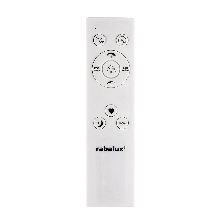 Rabalux - Himmennettävä LED-RGB-kattovalaisin LED/22W/230V Wi-Fi Tuya + kauko-ohjaus