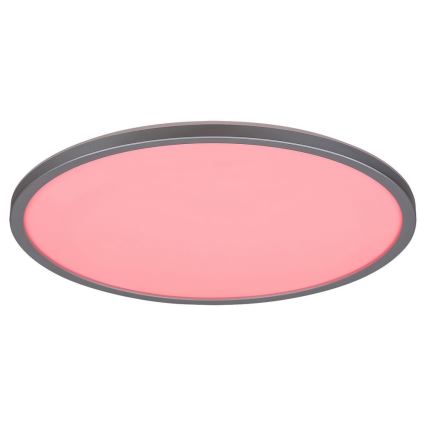 Rabalux - Himmennettävä LED-RGB-kattovalaisin LED/22W/230V Wi-Fi Tuya + kauko-ohjaus