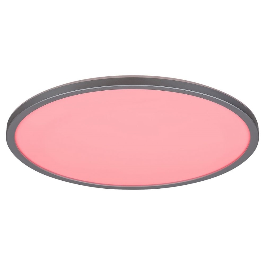 Rabalux - Himmennettävä LED-RGB-kattovalaisin LED/22W/230V Wi-Fi Tuya + kauko-ohjaus