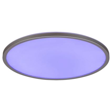 Rabalux - Himmennettävä LED-RGB-kattovalaisin LED/22W/230V Wi-Fi Tuya + kauko-ohjaus