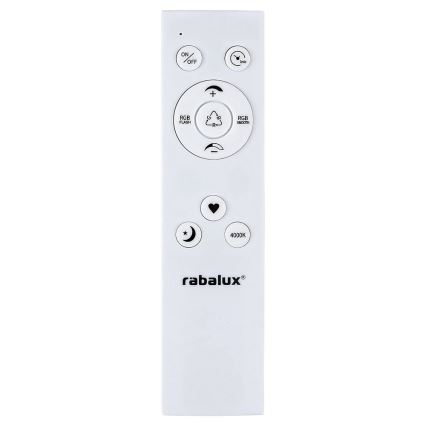 Rabalux - Himmennettävä LED-RGB-kattovalaisin LED/22W/230V Wi-Fi Tuya + kauko-ohjaus